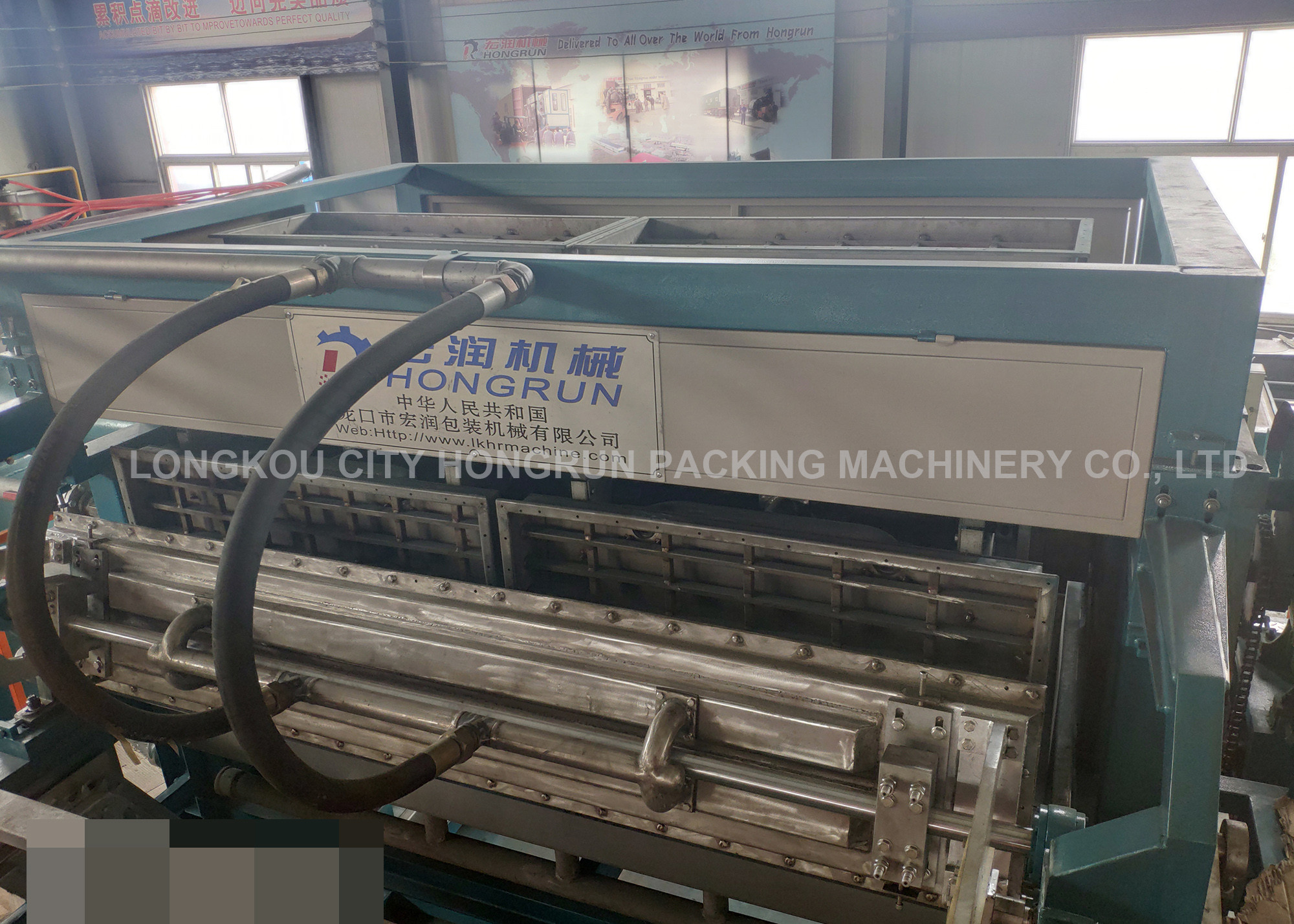 Quality High Production Egg Tray Machine , High Output Paper pulp molding machine for sale
