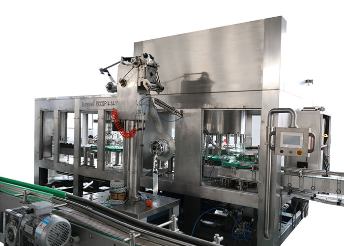 Quality SUS316 PE Bottled Multihead Hot Filling Machine with Surface dosing device for sale