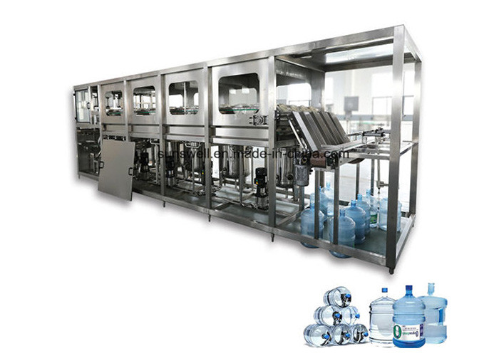 Quality Water Purification Washing Filling Bottling System 5 Gallon Barrel Water Filling Machine for sale