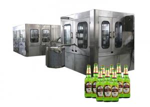 Quality 9000BPH Alcoholic  3 In 1 Carbonated Energy Drink Beer Filling Machine for sale