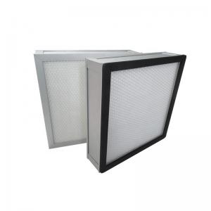 Buy cheap HEPA Metal Fiber Filter Cardboard Frame Merv 13 Merv 14 Pleated Air Purifier from wholesalers
