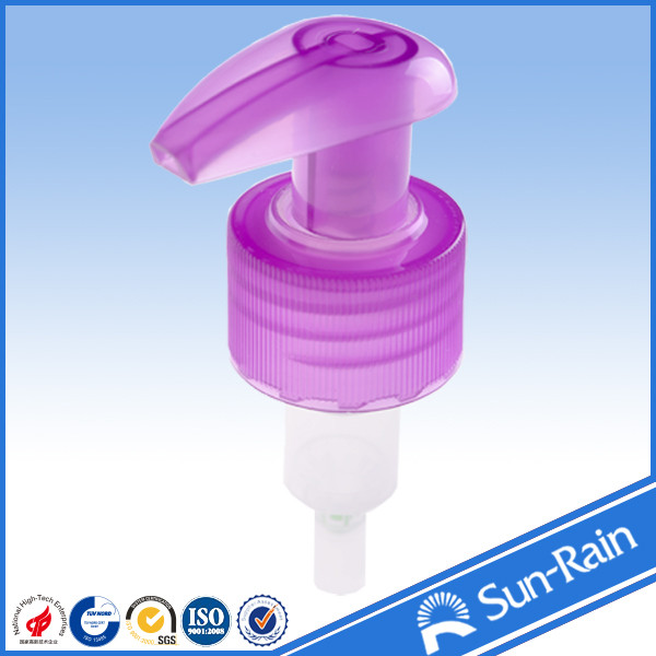 Quality 24mm 28mm Plastic lotion pump / liquid dispenser for shampoo bottle for sale