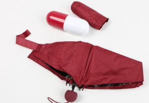 Quality Pocket Size Five Fold Umbrella Custom Design Mini Lightweight Umbrella for sale