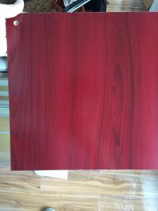 Quality PVC Faux Wood Laminate Sheets Low Carbon Glossy Printing 1220×2440 mm for sale