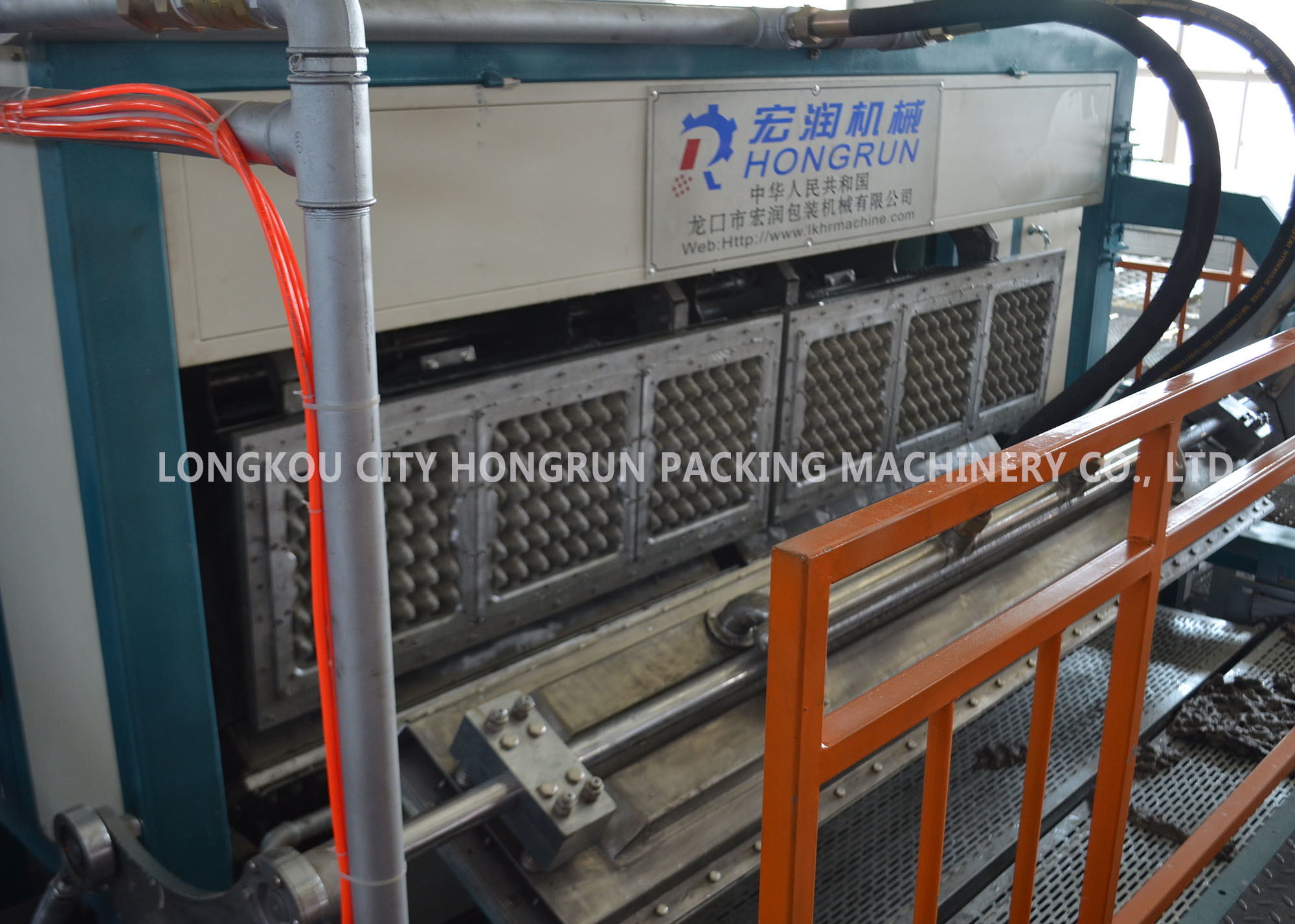 Quality 163KW Apple Tray Machine , Multi - Layers Drying Full - Automatic Egg Tray Production Line for sale