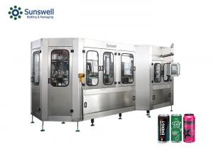 Quality 36000CPH Automatic Carbonated Drinks Filling Machine For Aluminum Can for sale