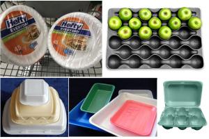 Quality High Efficiency Food Grade Plastic PS Foam Lunch Box Making Machine for sale