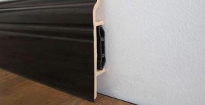 Quality Interior Waterproof Skirting Board PVC ,  Laminate Floor Skirting Trim for sale