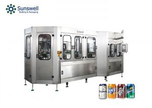 Quality Aluminum Can Soda Beverage Filling Production Line Carbonated Bottling Machine for sale
