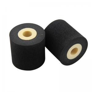 Quality 36mm*32mm Black Hot Ink Rollers Customized For MRP Expiry Date for sale