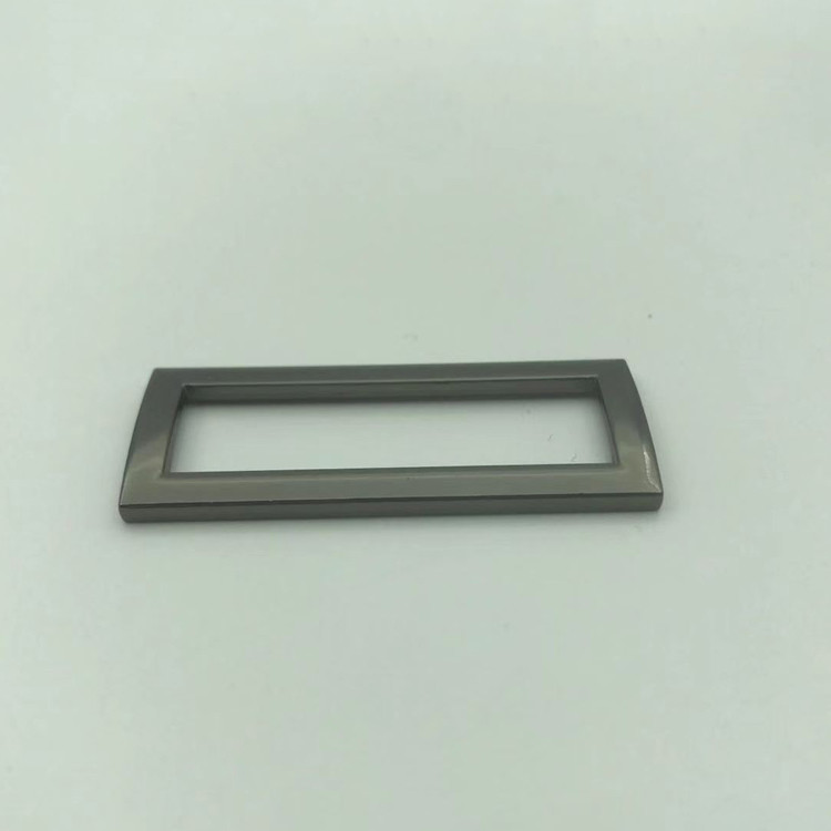 Quality Silver Grey Color 1 Inch Metal Hook Buckle Custom Logo Service for sale