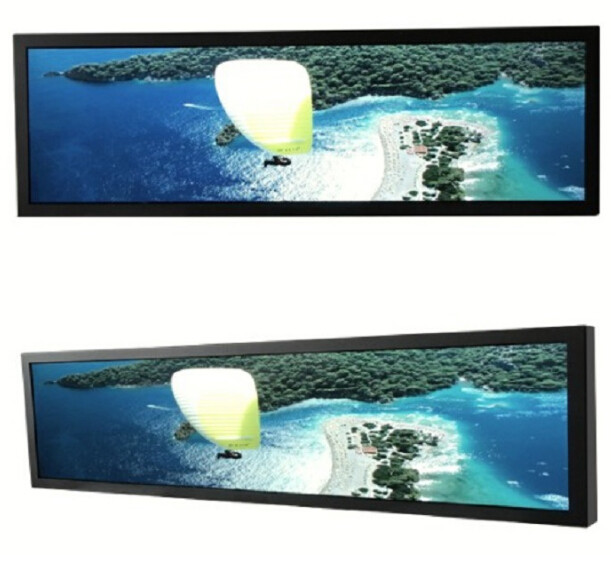Buy cheap Industrial Taxi Bus Stretched LCD Screen Railway Digital Signage AC100~240V 50 from wholesalers