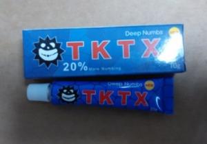 Quality TKTX 10g Anesthetic Tattoo Cream Special Effects Strong Tattoo Numb Cream for sale
