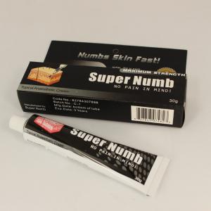 China 30g Super Numb Anesthetic Skin Numbing Cream Skin Fast Lidocaine B.P. 5% on sale