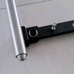 Pneumatic Wheels Quad Dolly Track , Stable Camera Dolly Tracks