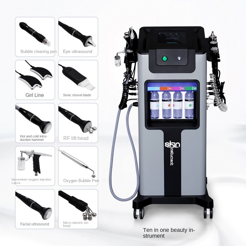 Skin Management Comprehensive Instrument Large Bubble Beauty Instrument Small Bubble Oxygen Injection Instrument Beauty
