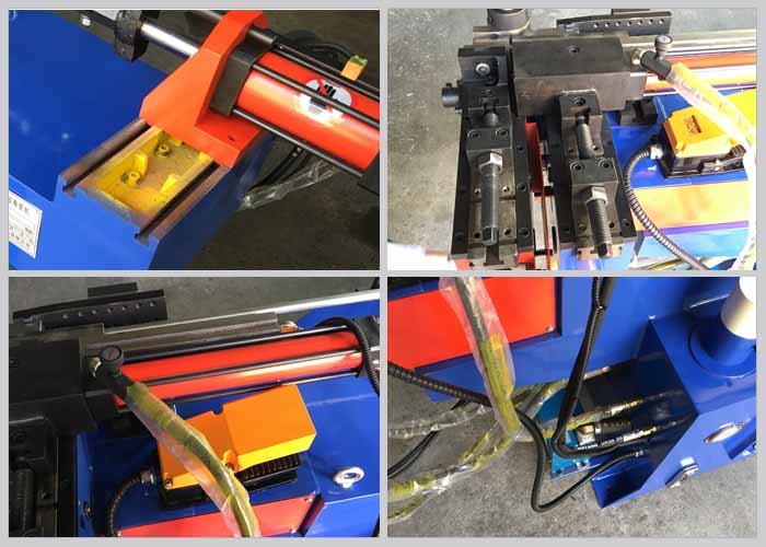 Semi Automatic Hydraulic Pipe Bending Machine PLC Control For Iron Pipe Bending