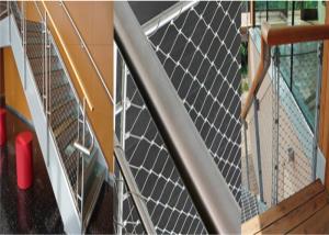 Quality Balustrade And Railing Protective 3.2mm Ferrule Rope Mesh for sale