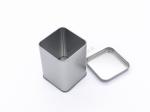 Customized Square Printed Cookie Tin box 65x65x90mm Embossing ISO9001 2008