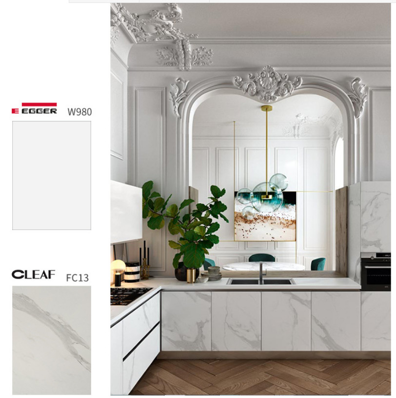 White Shaker Cabinets American PVC Door Solid Wood Kitchen Cabinets