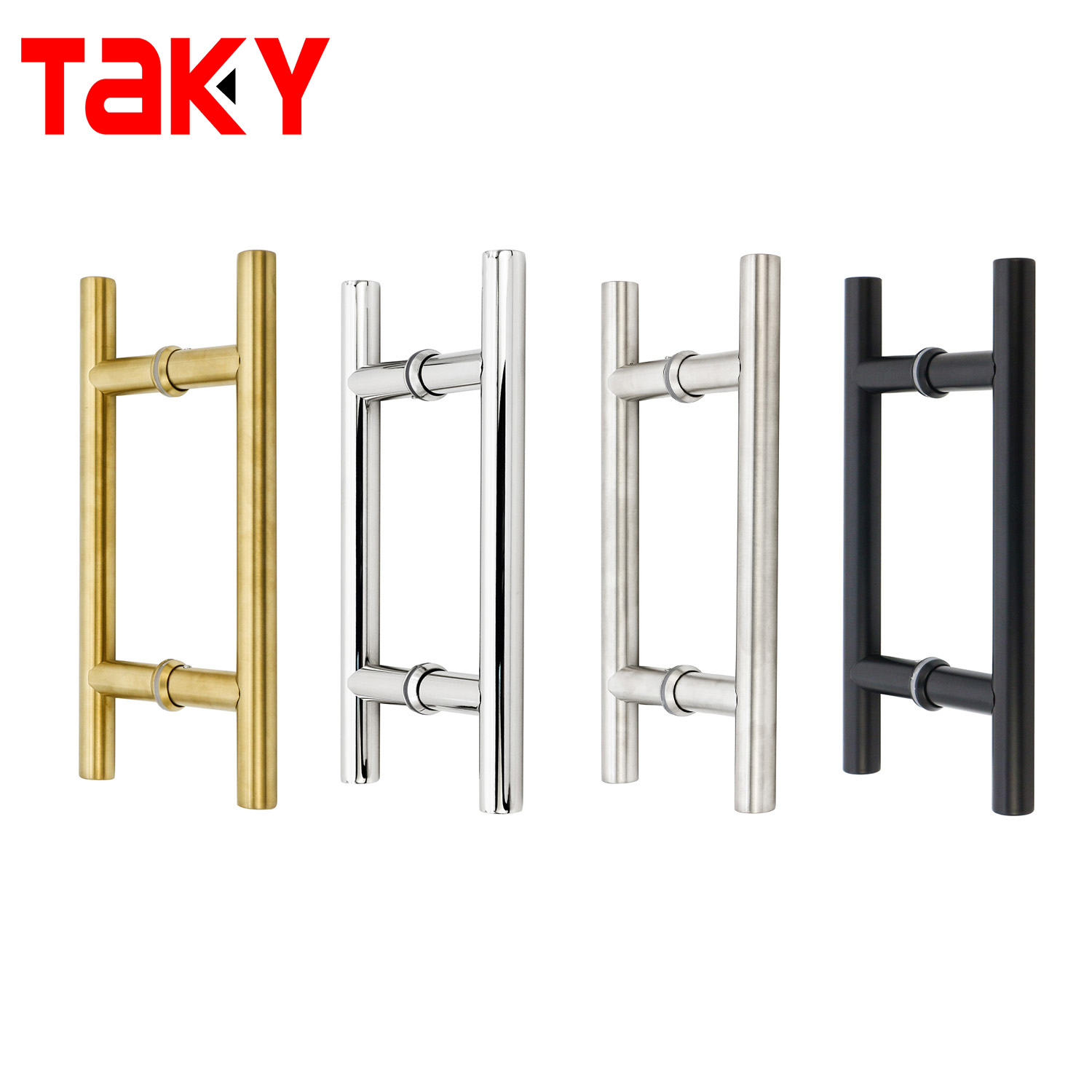 Polish/Matte Finish Door Handle for Room Bar Glass Door Straight Single Sided Push Handle