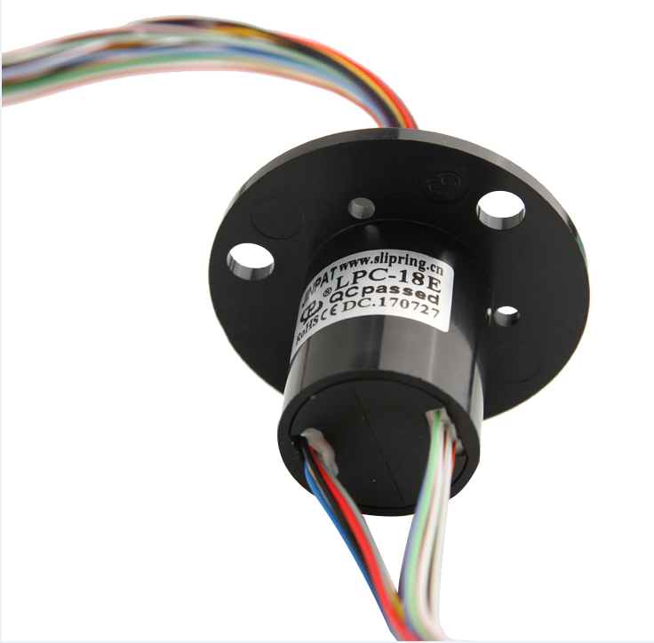 240VAC Voltage Electric Swivel Slip Ring 18 Circuit LPC-18E
