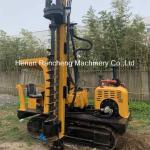 Solar Pile Driver With 6m Frame Post Crawler Ramming Machine