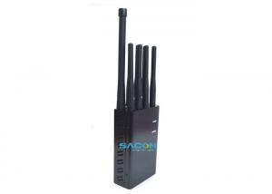 Quality 8 Antennas Portable Mobile Phone Signal Jammer 90 Minute Work With Full Charge for sale