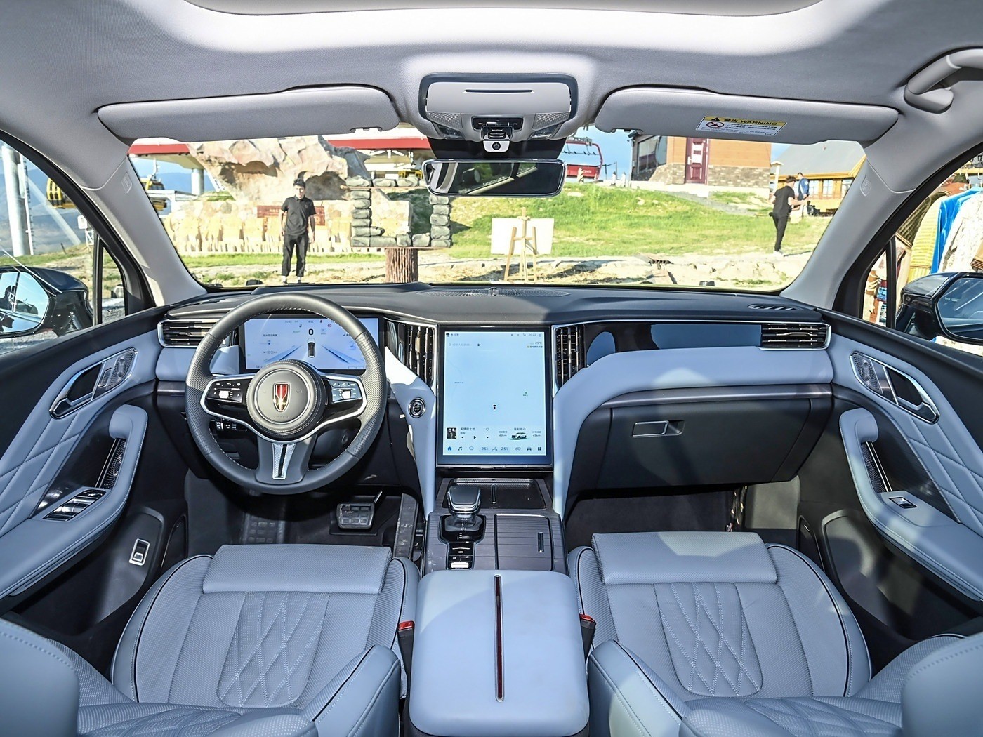 Hongqi HS7 Phev Car 2024 Gasoline Hongqi Electric Suv Plug In Hybrid Medium And Large Suv Hongqi Luxury Suv
