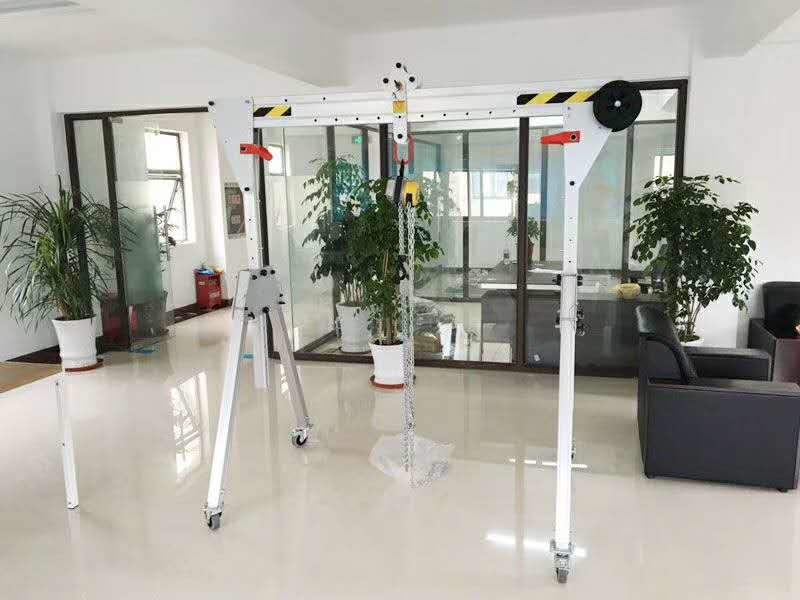 Foldable Aluminum Gantry Crane 500kg Portable Gantry Crane 1000kg Mobile Gantry Crane Price