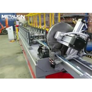 Hydraulic Punching And Cooling System Customized Roll Forming Machine For Metal