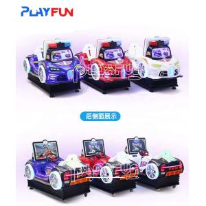 China Police Car Racing Games 3D Interactive Game Kiddie Rides on sale