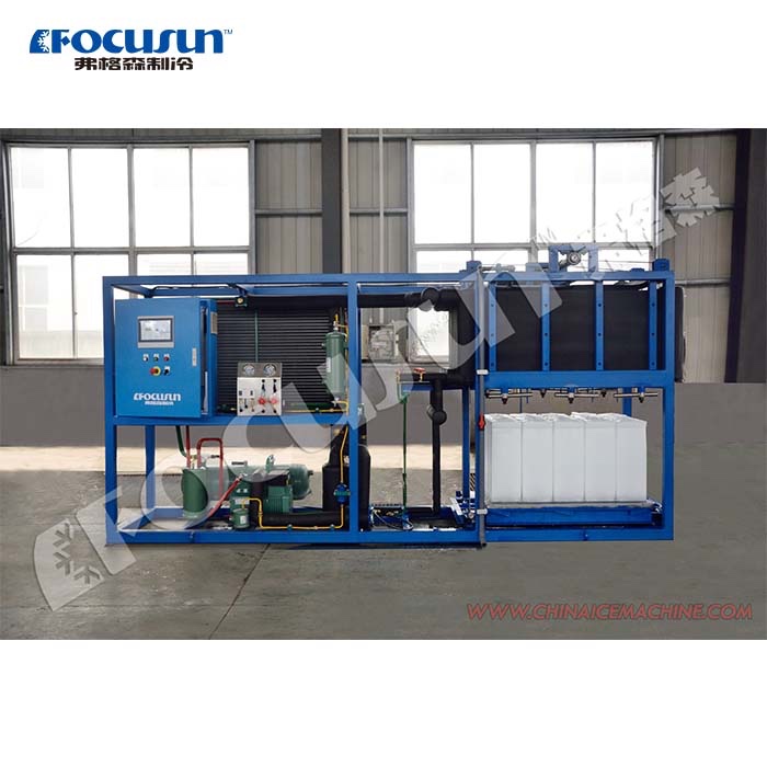 1T Block Ice Machine with Other Ice Storage Capacity and Condition from Focusun