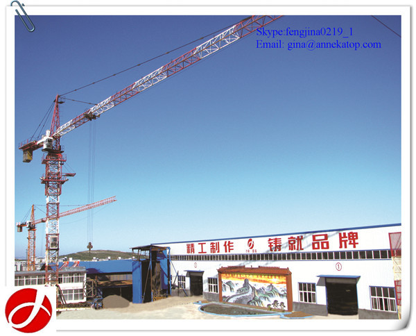 Buy new condition 8t QTZ100(5020) topkit Tower Crane for sale at wholesale prices