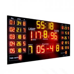 Quality Customized Luxury Multi LED Basketball Scoreboard For Basketball Sporting for sale