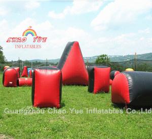 China Inflatables Paintball Bunker Field with Air Pump, Paintballs Wholesale on sale