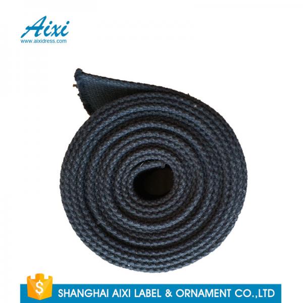 Buy Black Fabric Casual Belt 100% Woven Printing Cotton Webbing Straps at wholesale prices