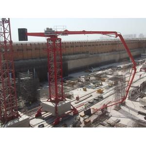 Stable Operation Walking Concrete Placing Boom 36m Boom Radius Minimized Impact