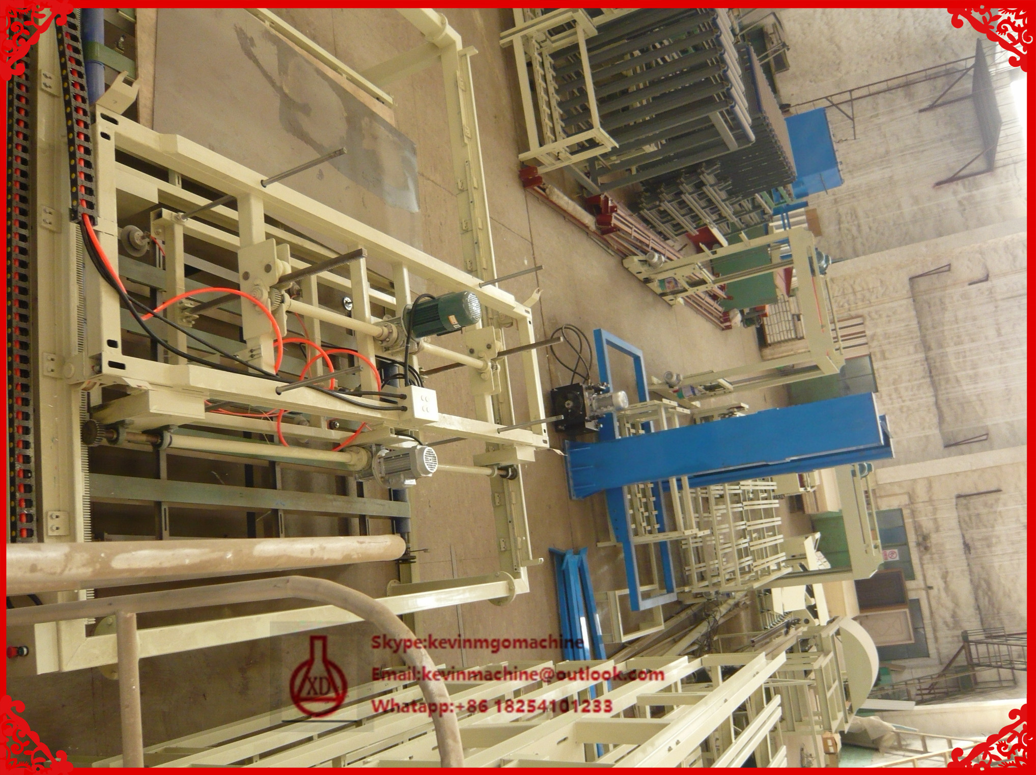 EPS Wall Board Door Making Machines with 150 Sheets Production Capacity
