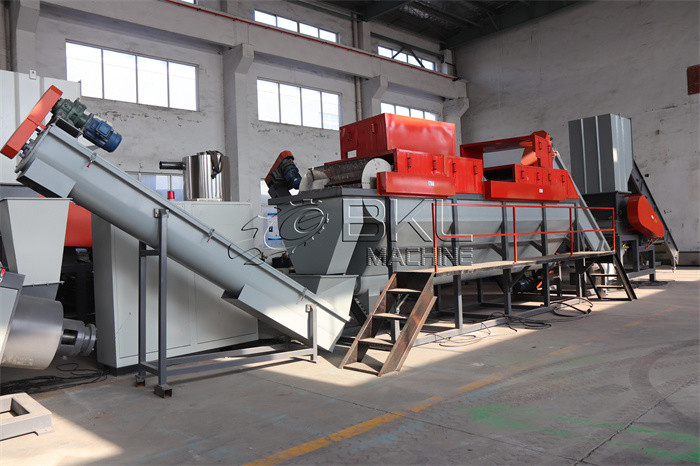 300KG/H waste plastic bags washing plant recycling line