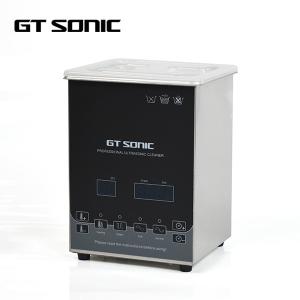 Quality Black Commercial Ultrasonic Cleaner , Square SONIC Bath Jewellery Cleaner for sale