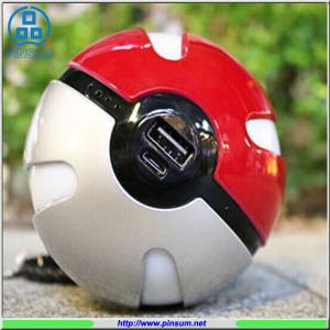 Buy cheap Hot selling Pokemon ball 10000mah power bank with night lighting from wholesalers