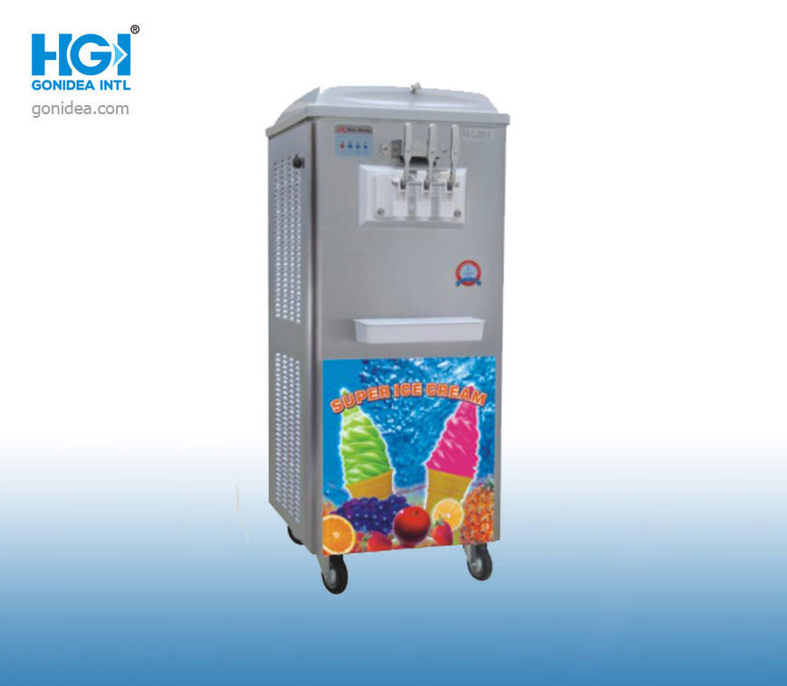 Table Top Soft Serve Making Ice Cream Machine Bql-925 110-220V