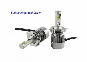 China Aviation Aluminum H4 Headlight Bulbs , H7 Head light Auto LED Car Light Bulbs on sale