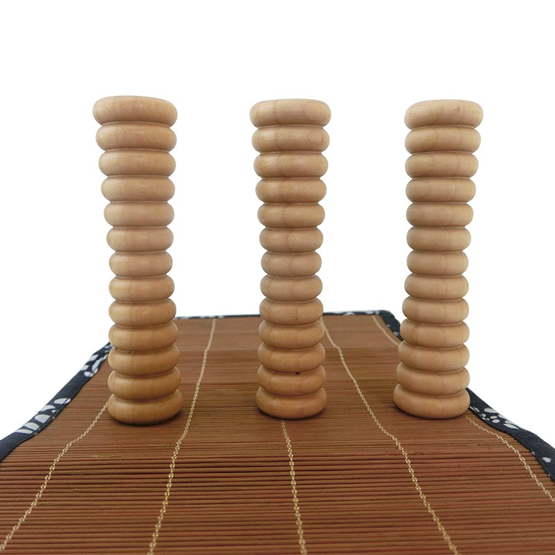 Wooden body Massager Roller Massager Natural Chinese Cherry Wood foot Roller