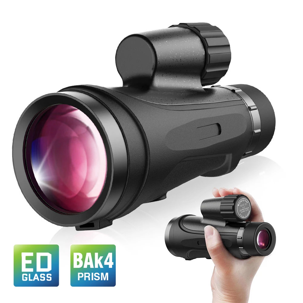 12X50 ED Telescope Phase Correction Coated BAK4 Prism Binoculars For Hiking Traveling
