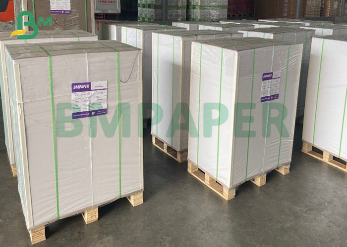 Art Paper 130gsm 150gsm C2S High Gloss Coated White Paper  93 * 130cm 