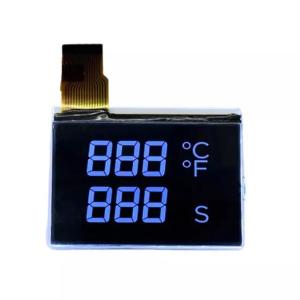 Customized Coffie Machine Screen Display VA 7 Segment LCD Module