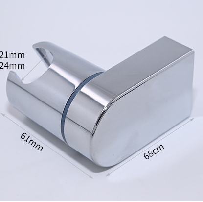 Shower head holder, fixed base, shower accessory, shower head hanger, adjustable