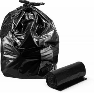 China Star Sealed Heavy Duty Waste Bags , Customized Large Black Bin Bags Roll Packed on sale